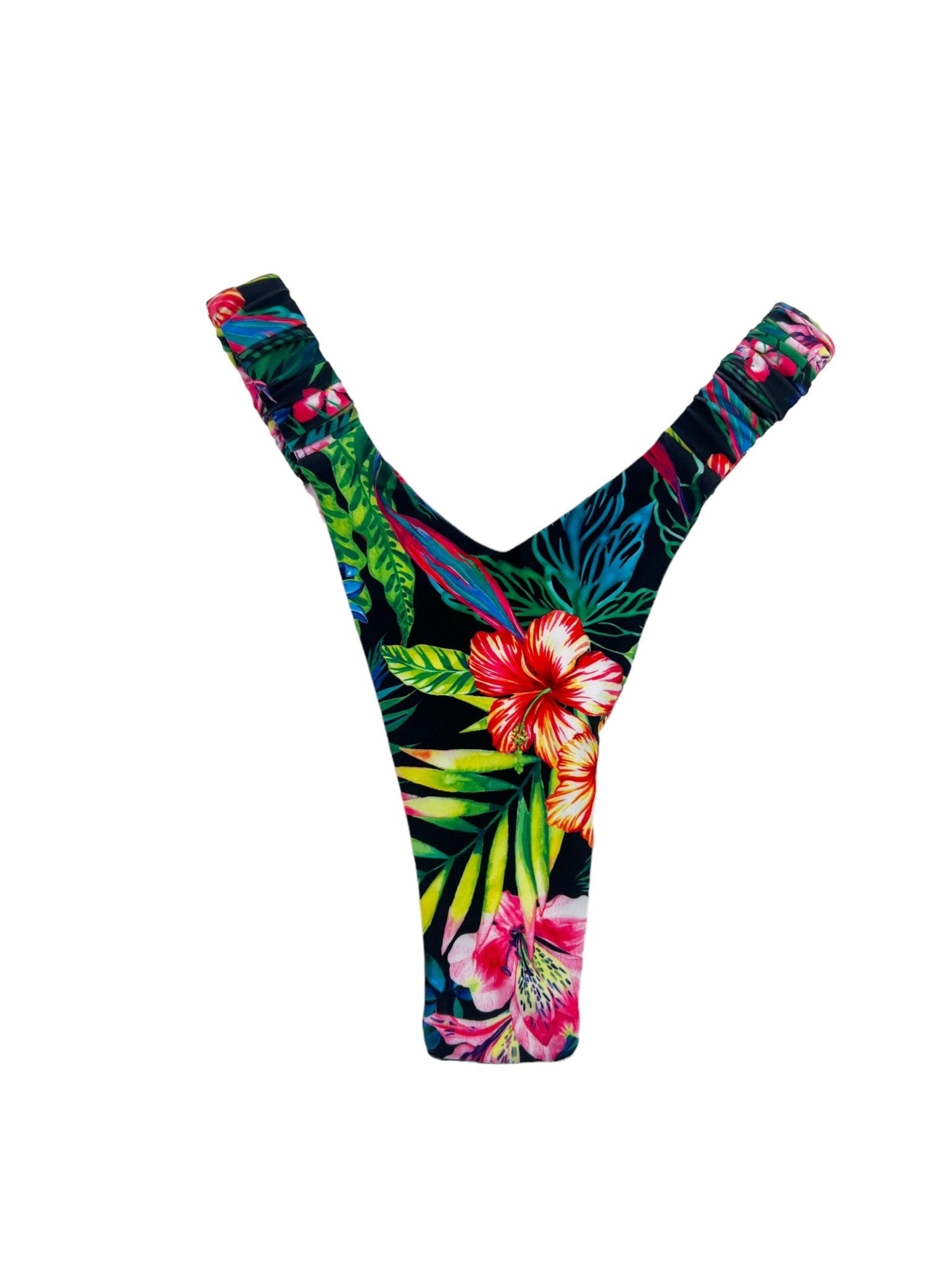 MAUI SCRUNCHIE V BOTTOM - Berry Beachy Swimwear